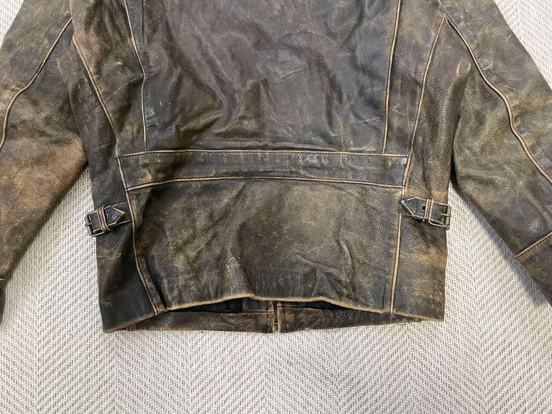 타임 앤 타이드 카우하이드 레더 자켓 J03586 상품이미지8