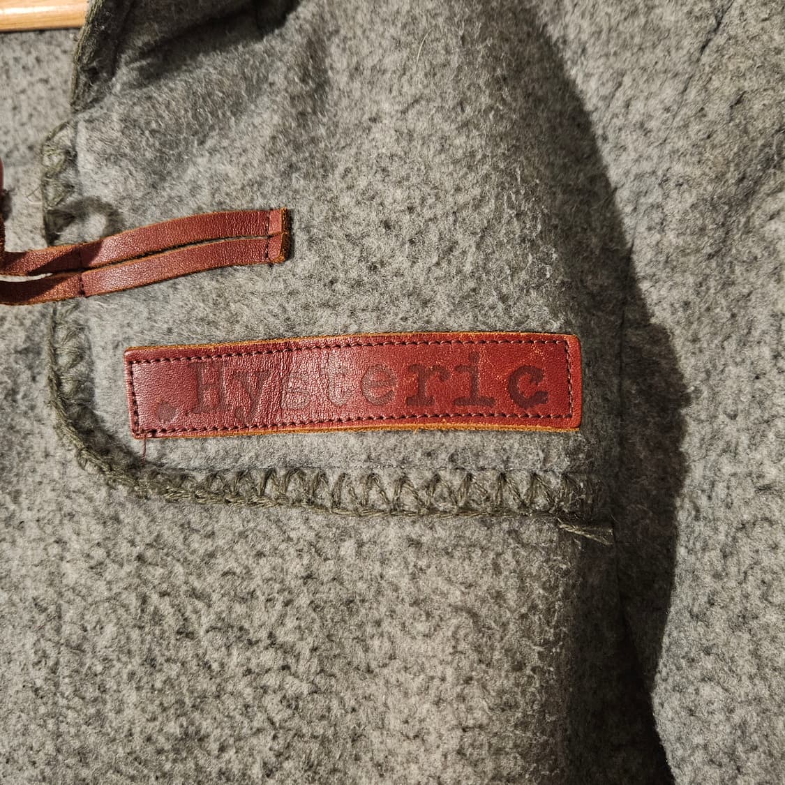 히스테릭 그레이 더플 코트 상품이미지3