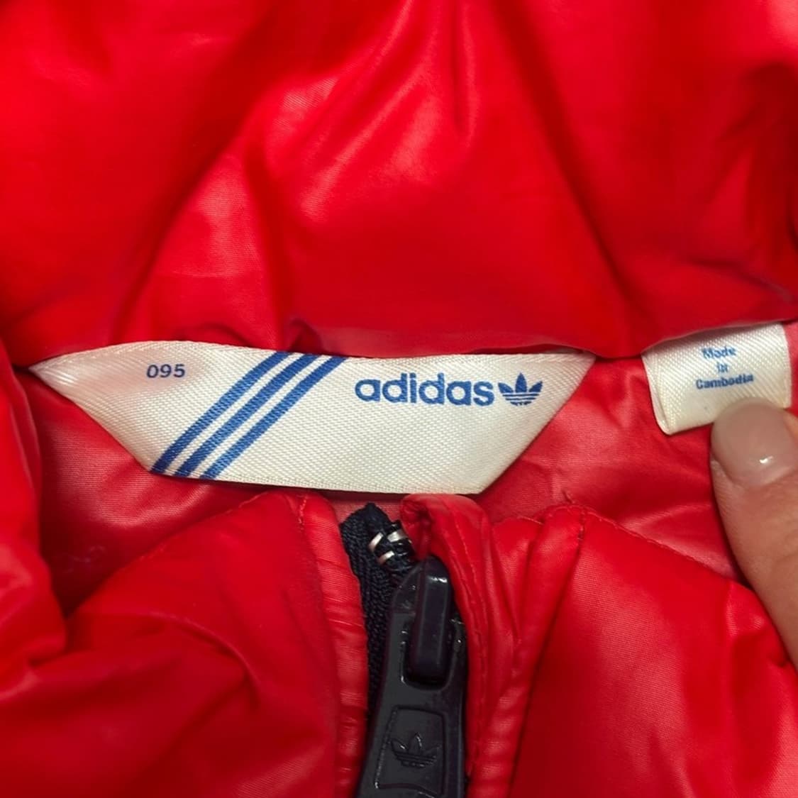 ADIDAS 파이어버드 후드 조끼패딩 멀티컬러 95 상품이미지5