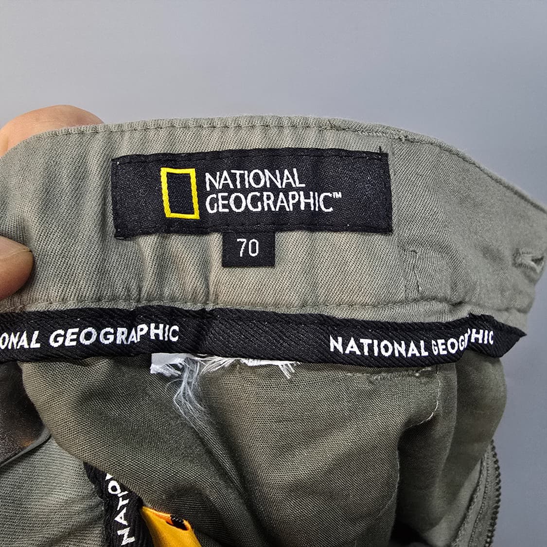 내셔널지오그래픽 베이지 카고팬츠 70 상품이미지7
