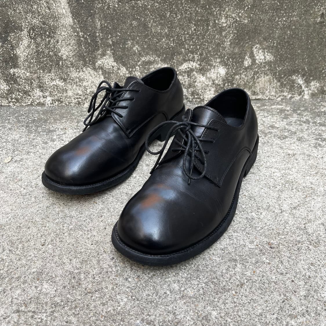 [260] 킨치 808 블랙 더비 슈즈 상품이미지1