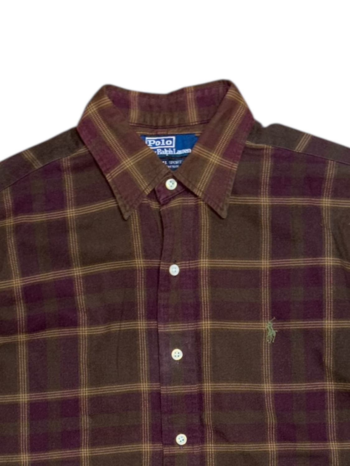 폴로 랄프로렌 체크 셔츠 상품이미지5