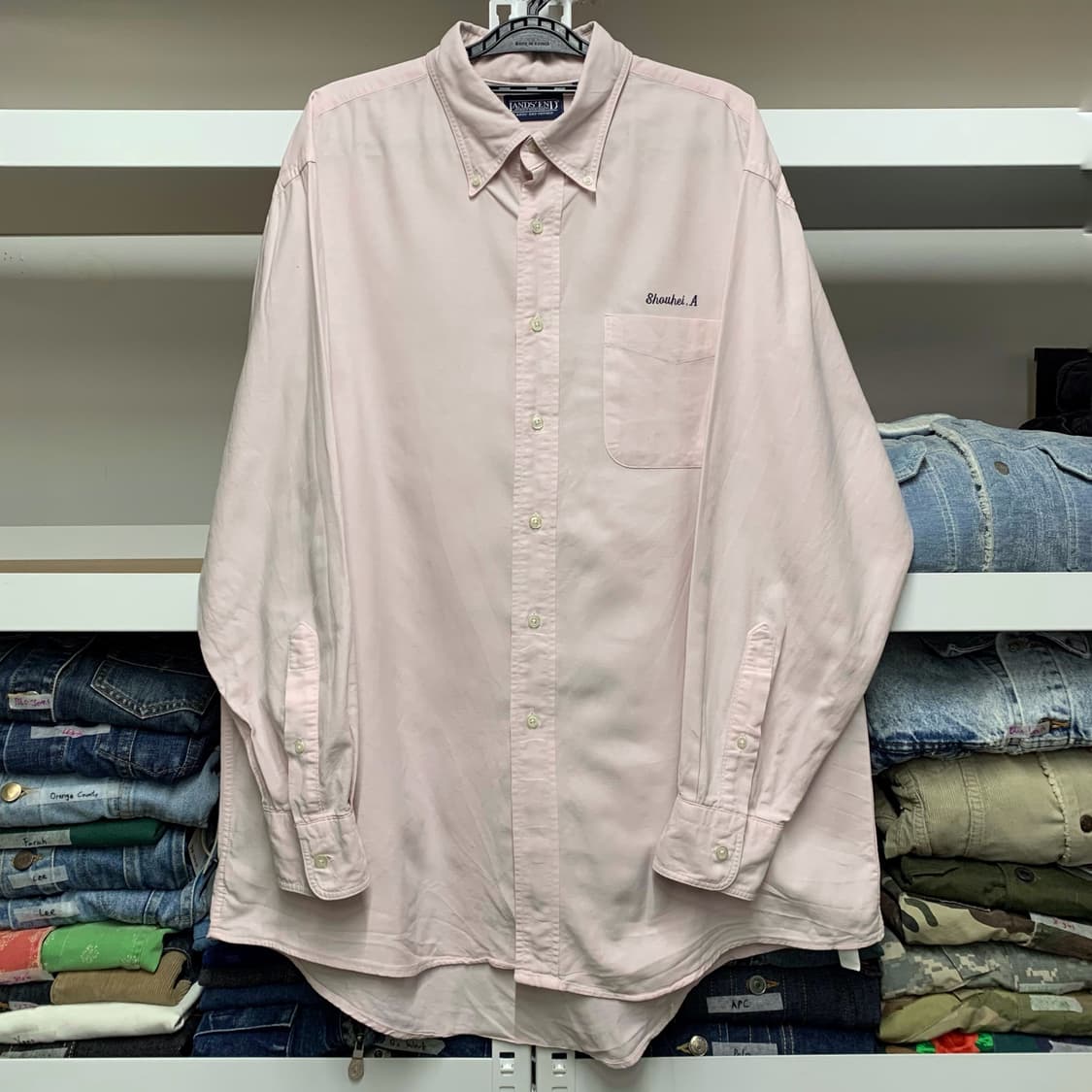 [L] 랜즈엔드 옥스포드 코튼셔츠 상품이미지2