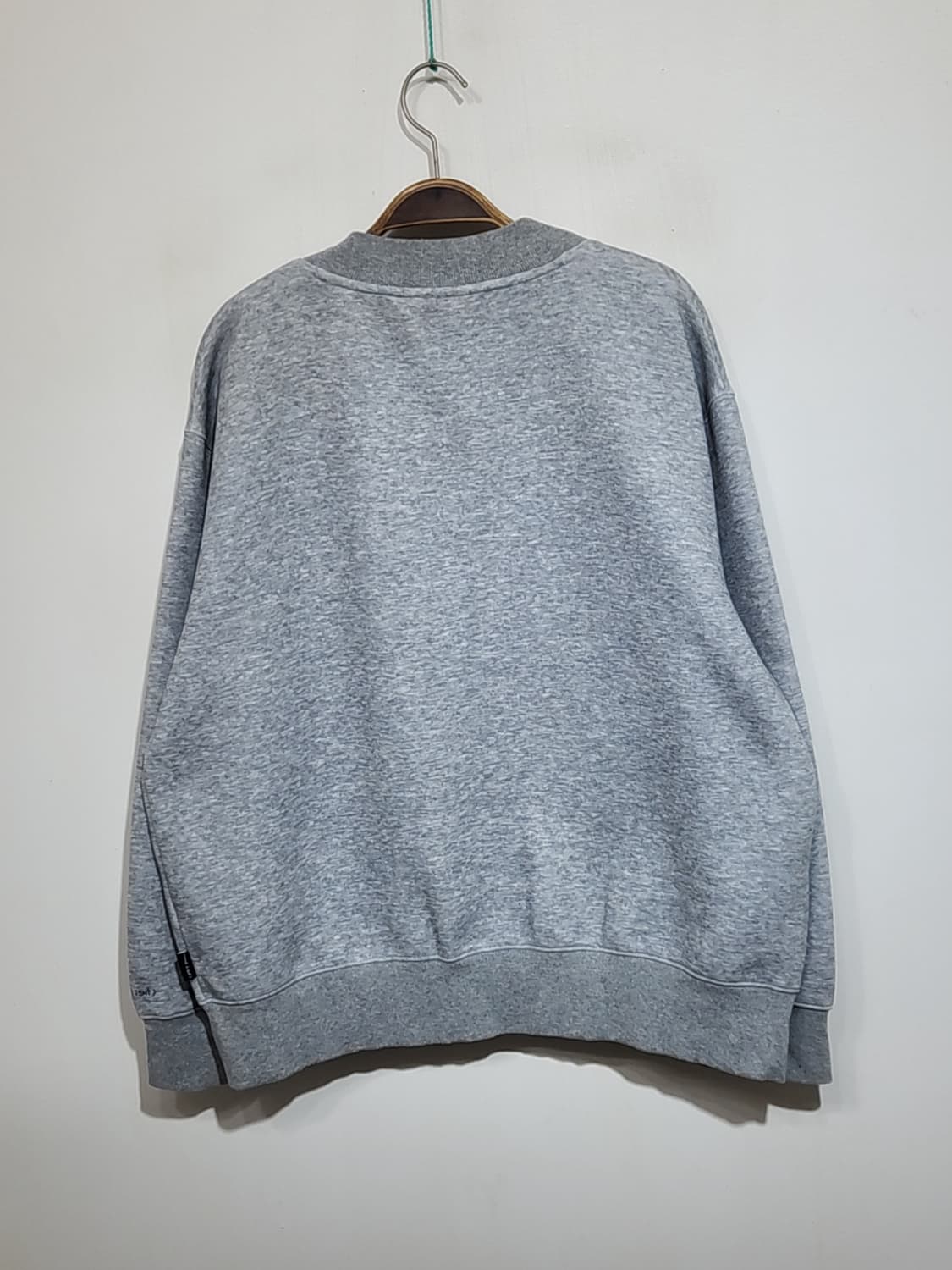 (L) 와릿이즌 가디건 그레이 브이넥 오버핏 캐주얼  상품이미지7