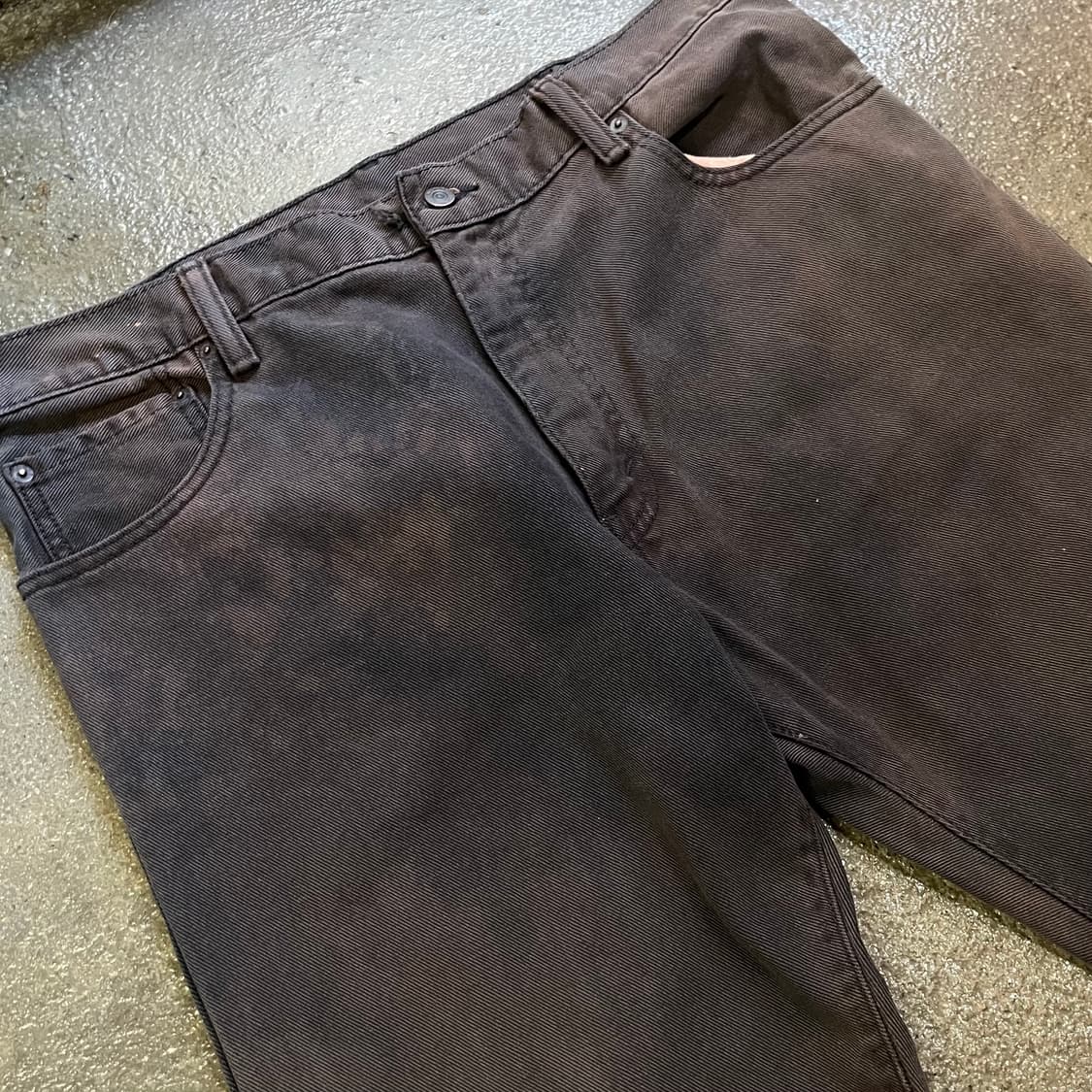 00s Levis517 브라운 데님 부츠컷 (36“) 상품이미지3