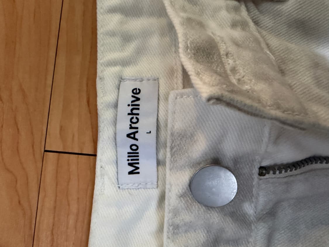 [새상품] 밀로아카이브 리플렉트 커브드팬츠L 상품이미지3