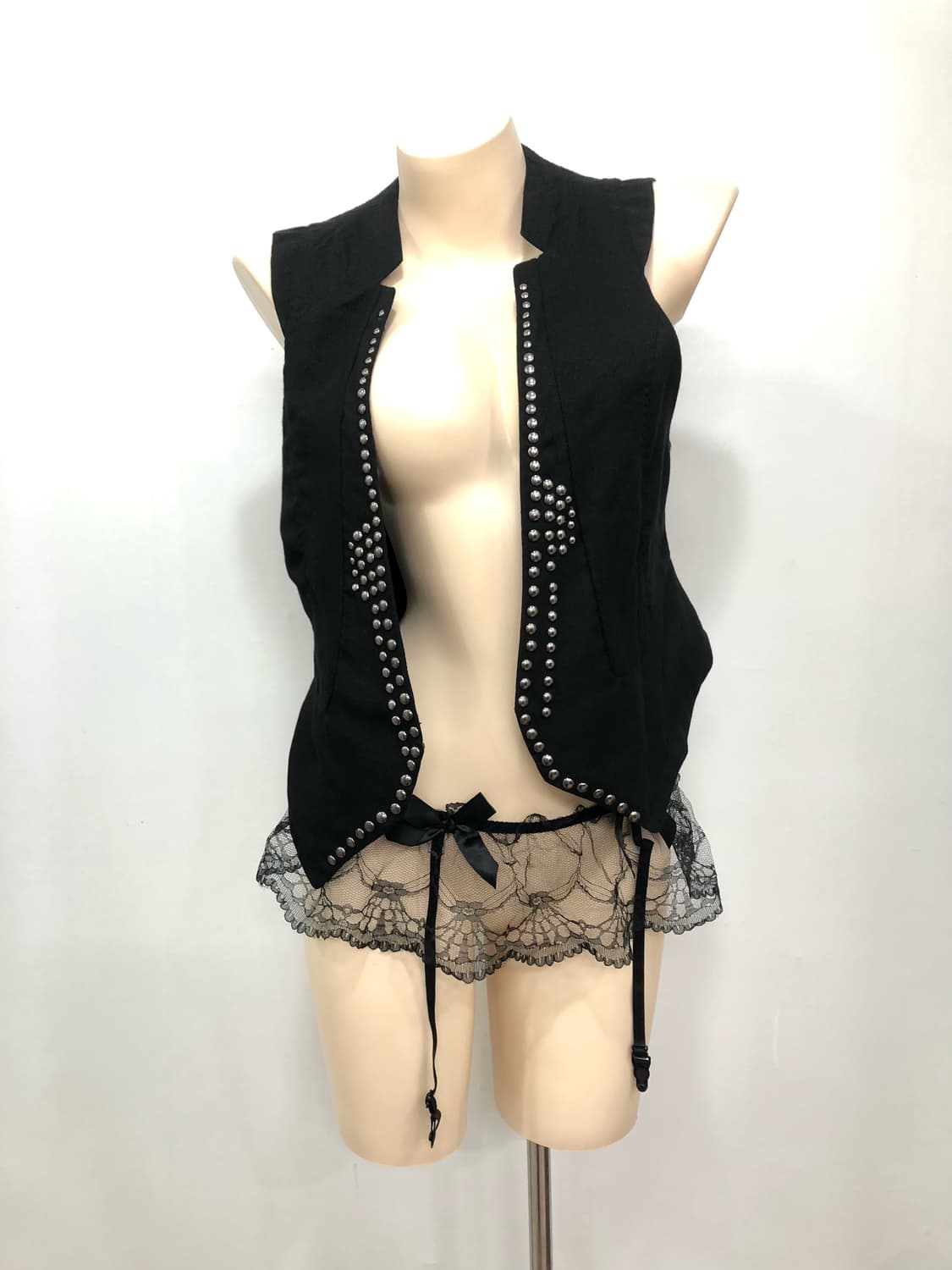 LETZZ studded punk vest  상품이미지2