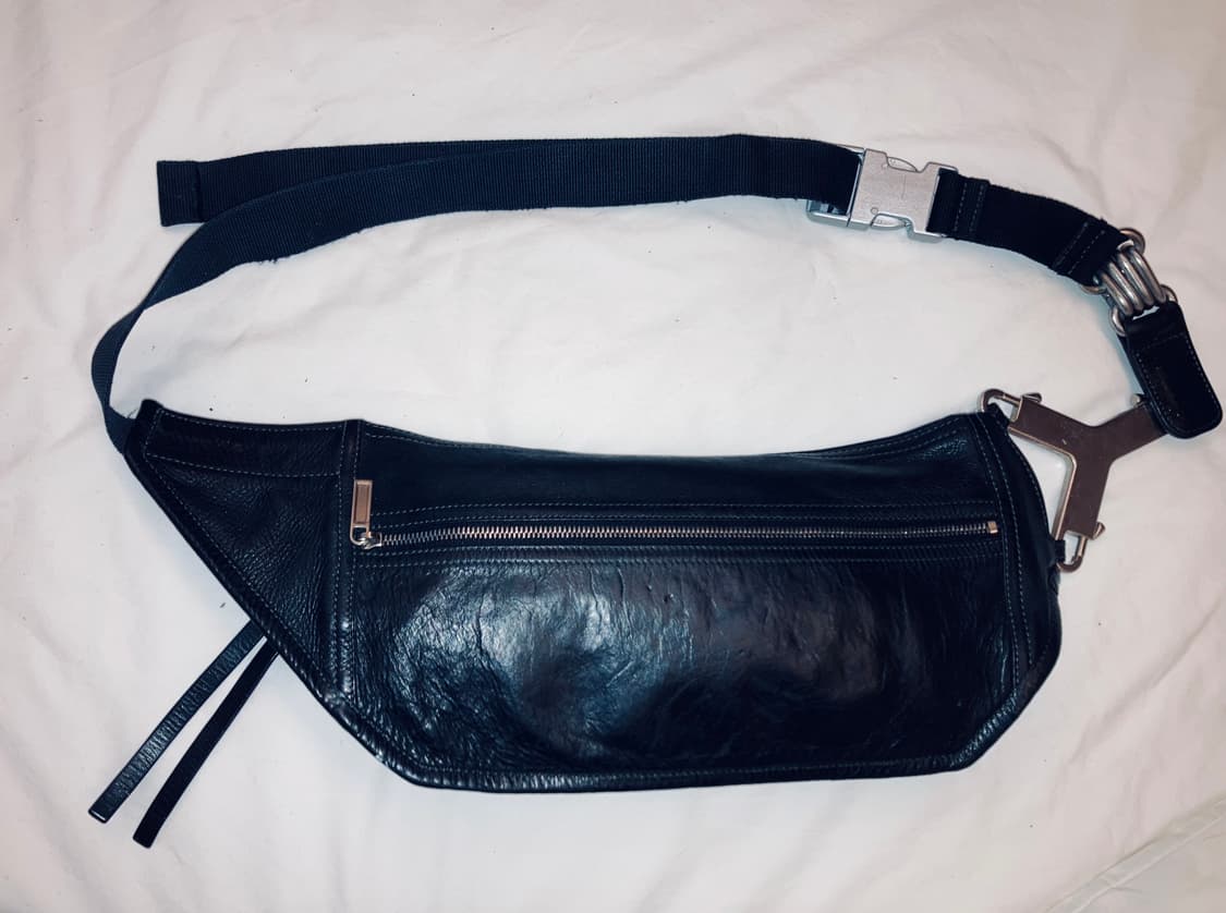 릭오웬스 레더 백 RICK OWENS Cerberus leather b 상품이미지5