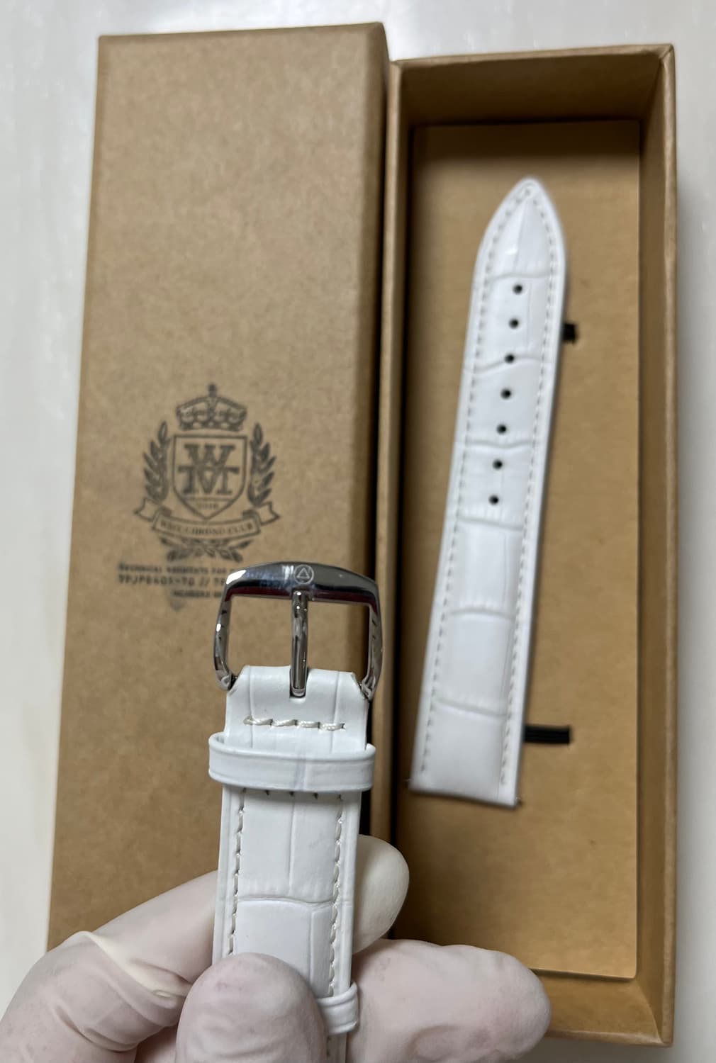 WMT CHRONO CLUB 문페이즈 사각시계   (리폼)세상에 단 하나 상품이미지4