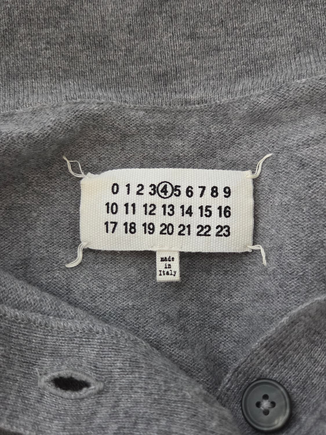 (정품) [메종 마르지엘라] 4 엘보 패치 폴로 니트 | 00130 상품이미지3