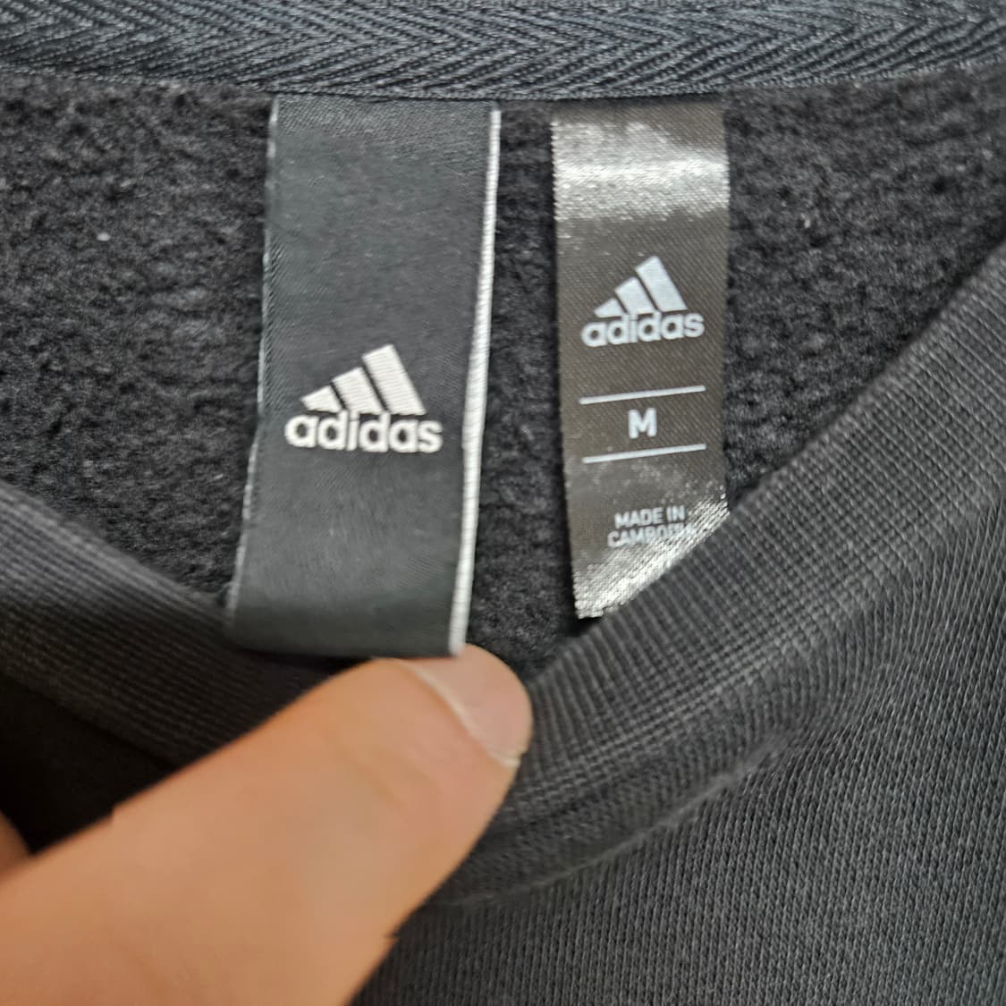 아디다스 퍼포먼스 맨투맨 티셔츠 M 상품이미지3