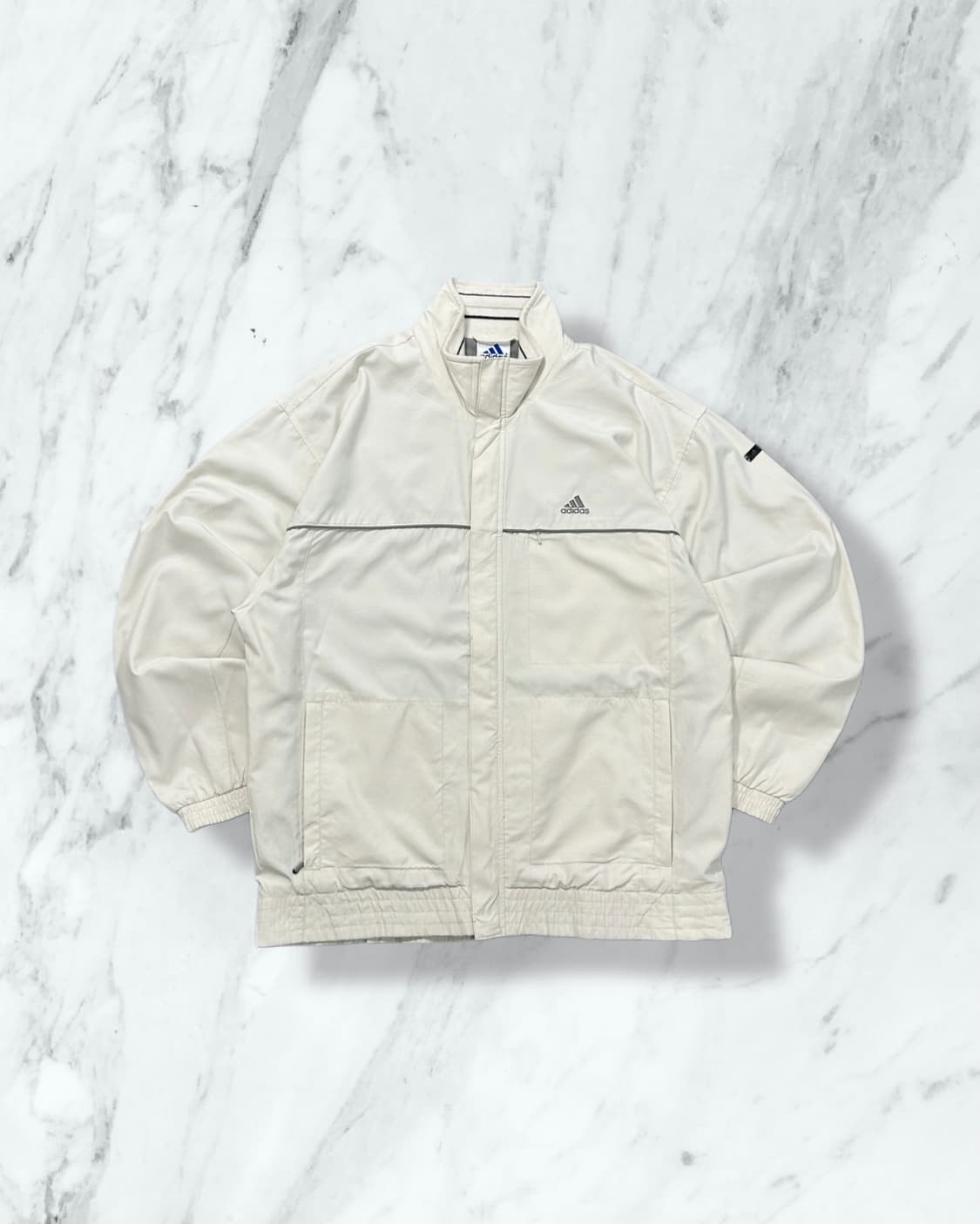아디다스 90‘s 베이지 바람막이 자켓 상품이미지1