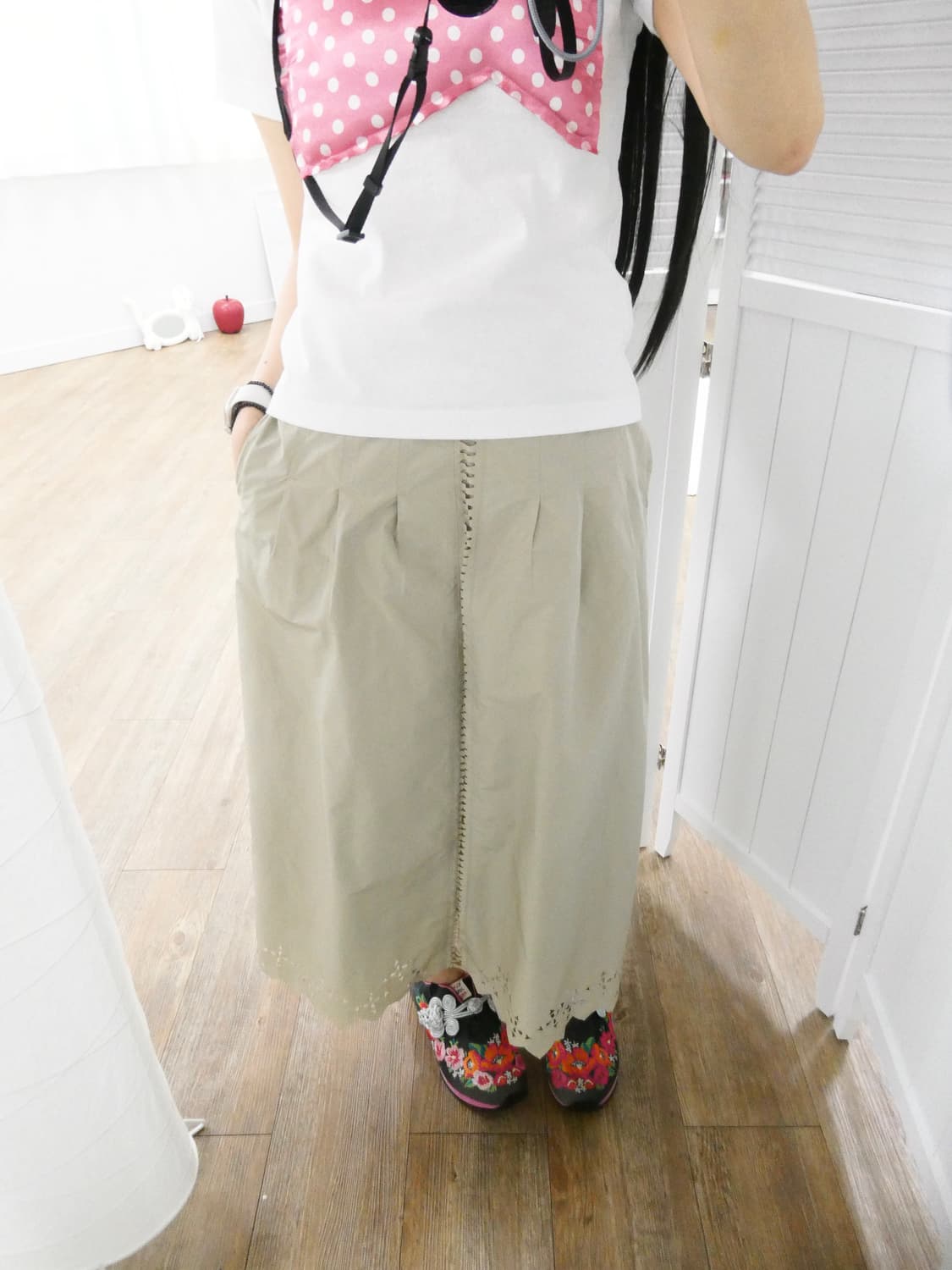 센소유니코 이오콤이오 커팅 스커트 상품이미지2