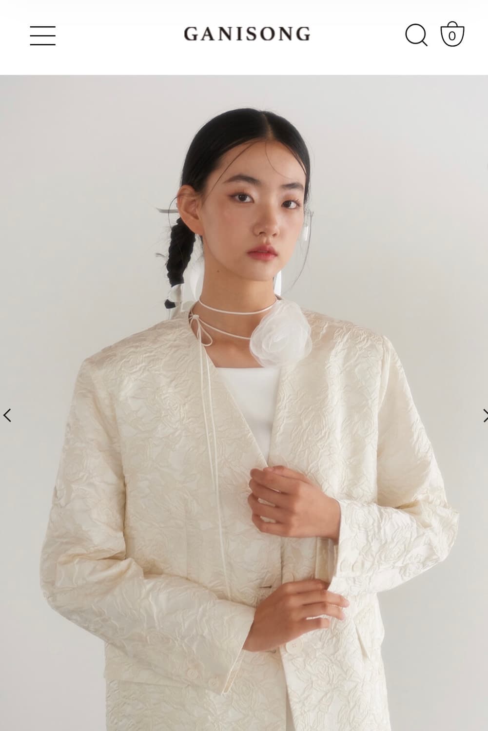 가니송 베일, 코사지 상품이미지4