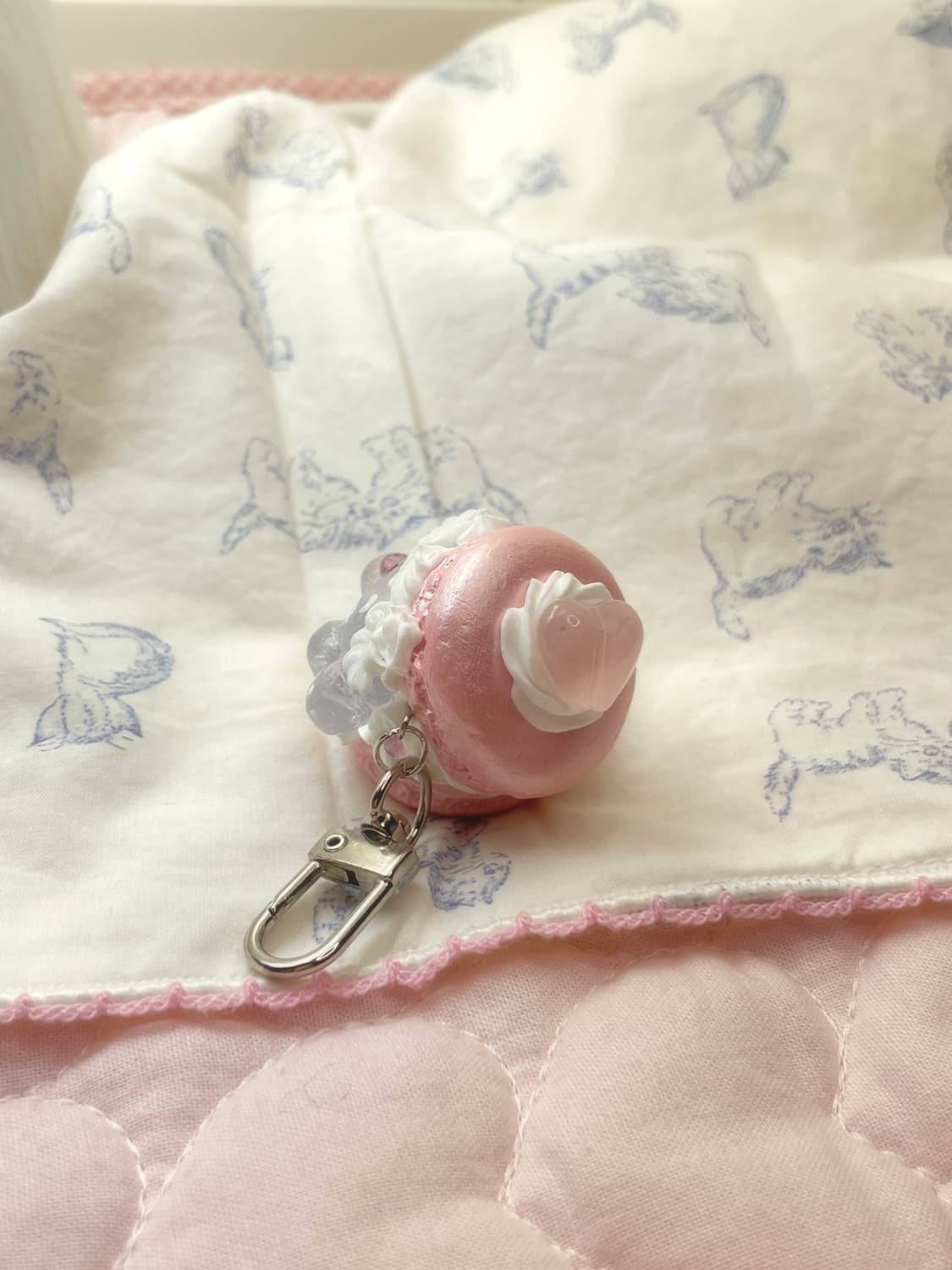 클리어엔젤마카롱 키링(clearangel macaroon keyring) 상품이미지4