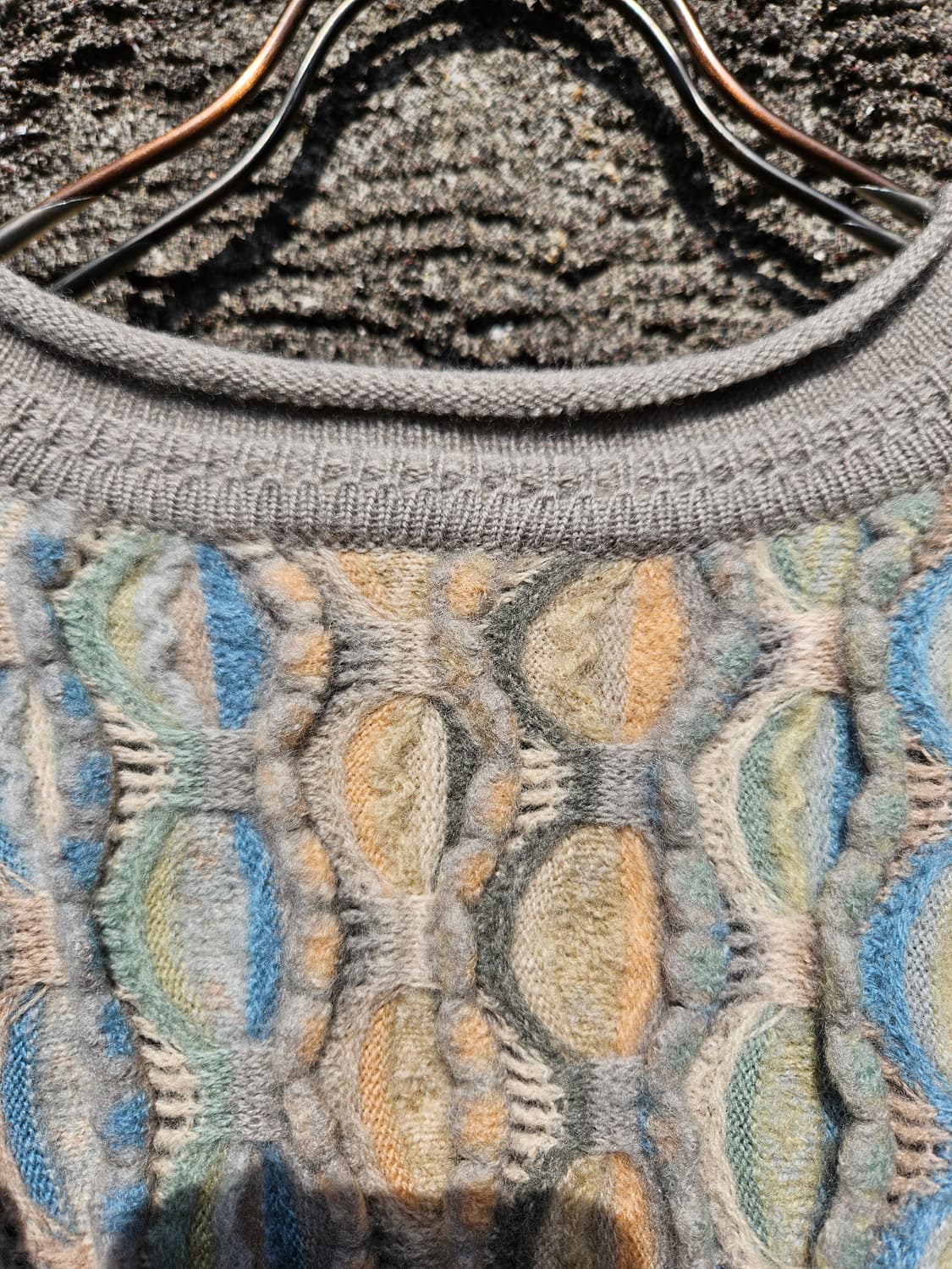 Coogi 쿠지 케이블 니트 (M, 루즈핏 95)
 상품이미지7