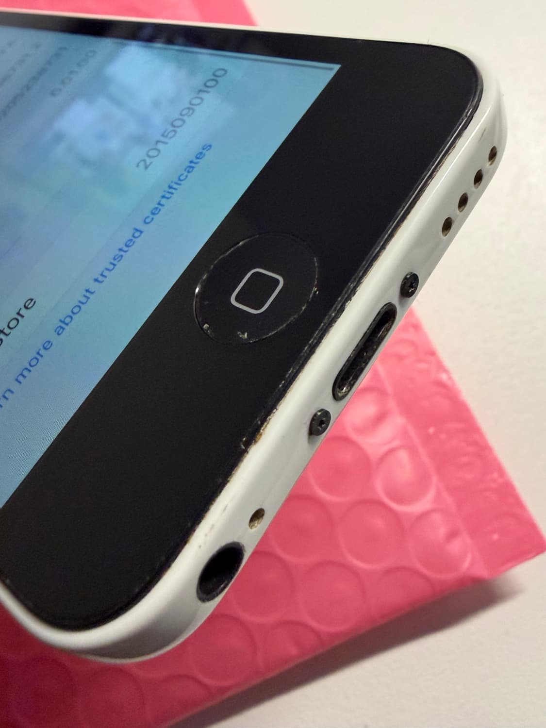 [5월6일 예약판매분] 아이폰 5c 화이트 16기가 #7312 상품이미지7