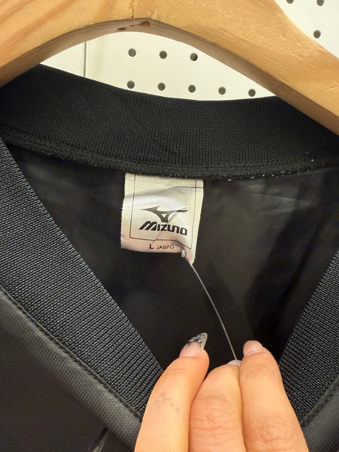 미즈노 빅로고 브이넥 웜업 U838 상품이미지5