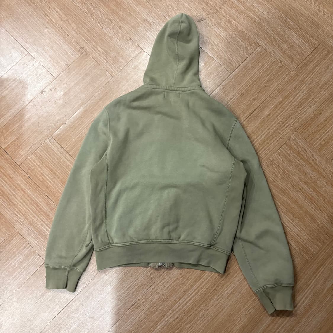 폴로 랄프로렌 카키 와플 라인 후디 집업 상품이미지5