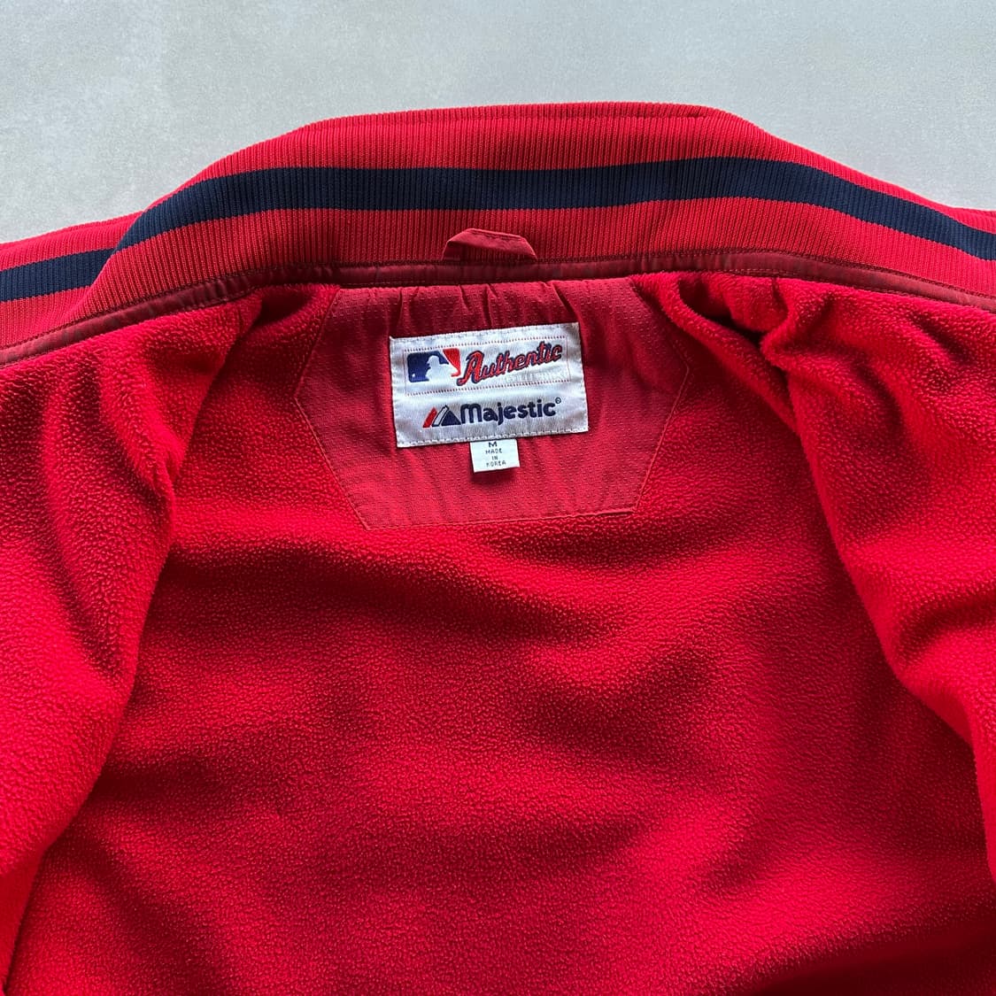 [M]마제스틱 어센틱 보스턴 레드삭스 스타디움 자켓 상품이미지9