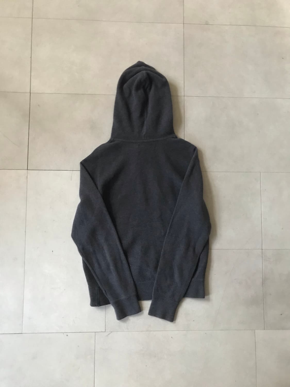 폴로 그레이 엘보패치 후드티 상품이미지7