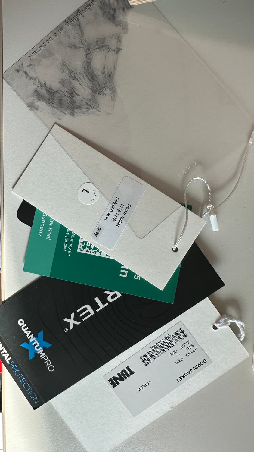 [L] 케일 다운자켓 그레이 상품이미지6