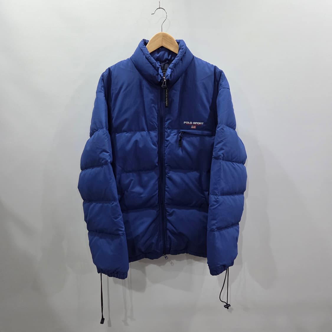 폴로랄프로렌 스포츠 다운 패딩 블루 100 상품이미지1