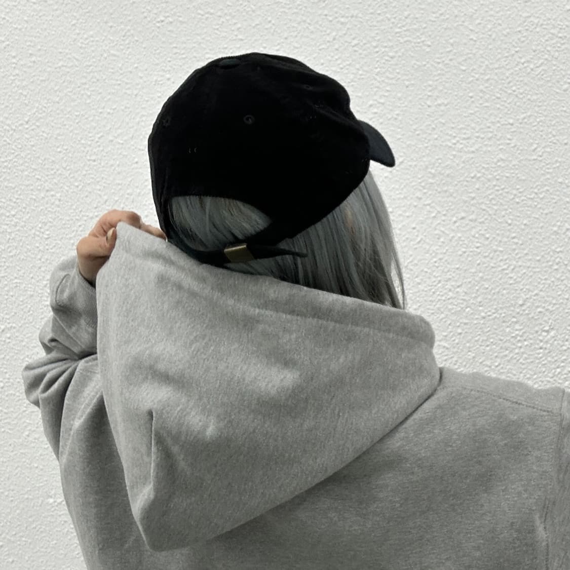 본더치 y2k 코듀로이 블랙 볼캡 상품이미지3