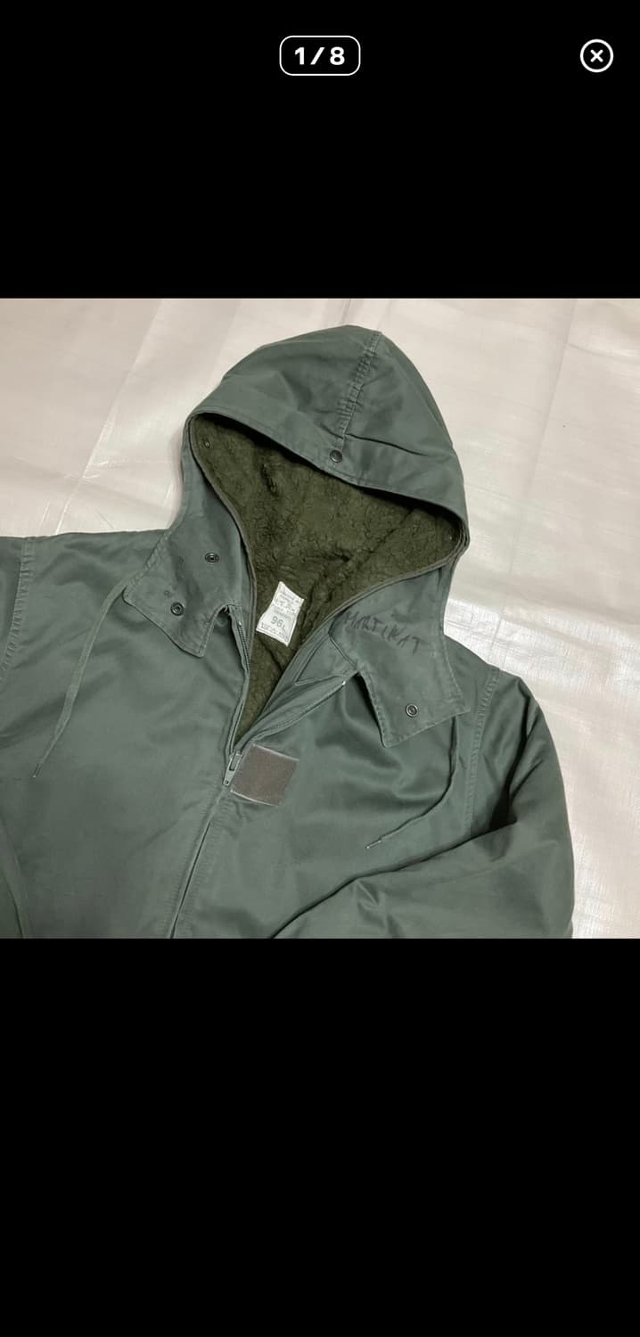 1980 프랑스군 m64 파카 상품이미지1