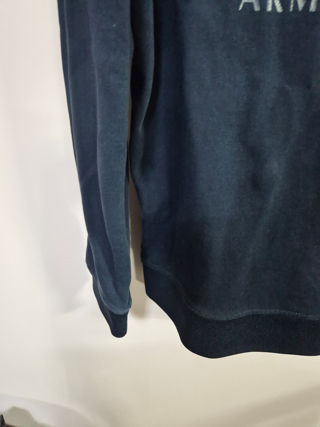 아르마니 익스체인지 네이비 독수리 후드티 상품이미지4