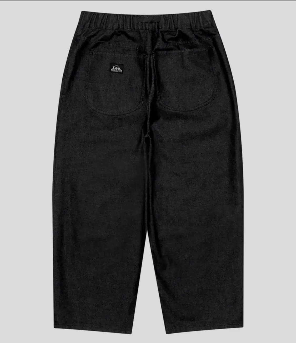 LEE 리 벌룬핏 데님 팬츠 블랙 상품이미지2