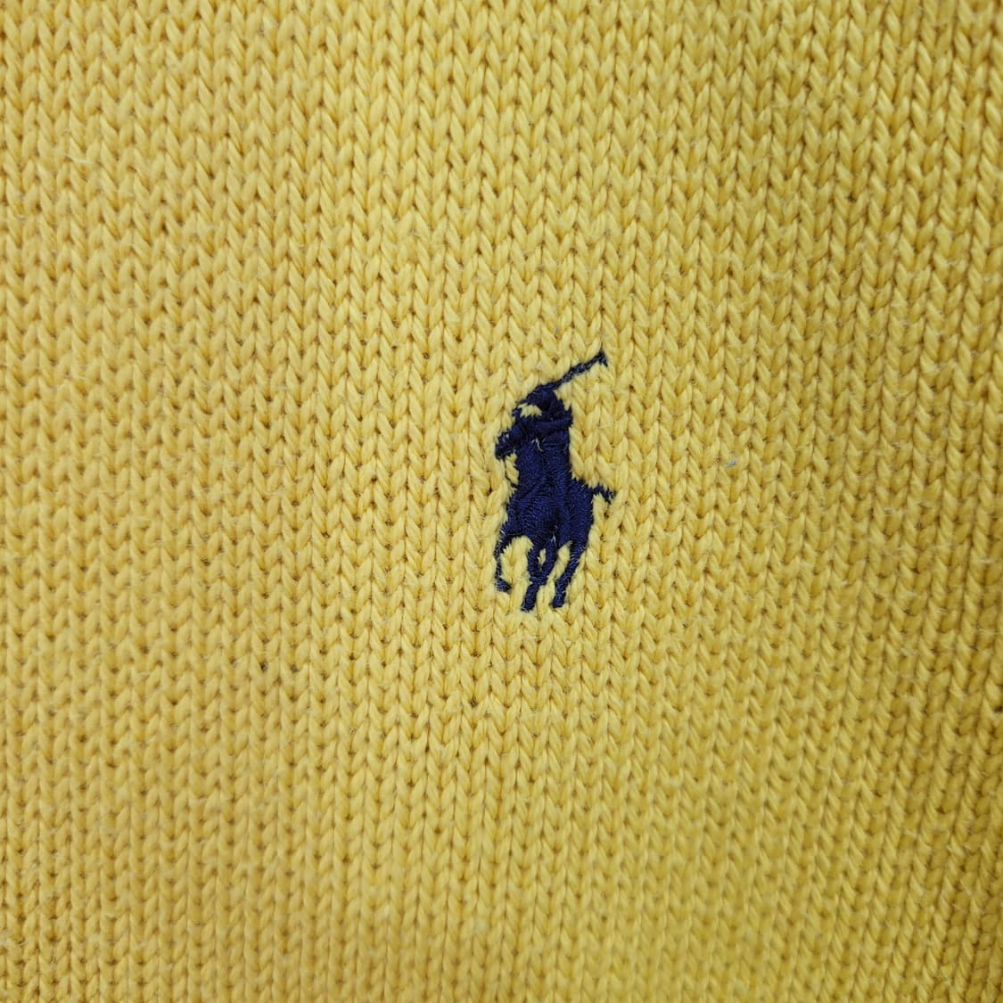 폴로랄프로렌 피마 코튼100% 반집업 긴팔 니트 스웨터 XL사이즈 상품이미지4