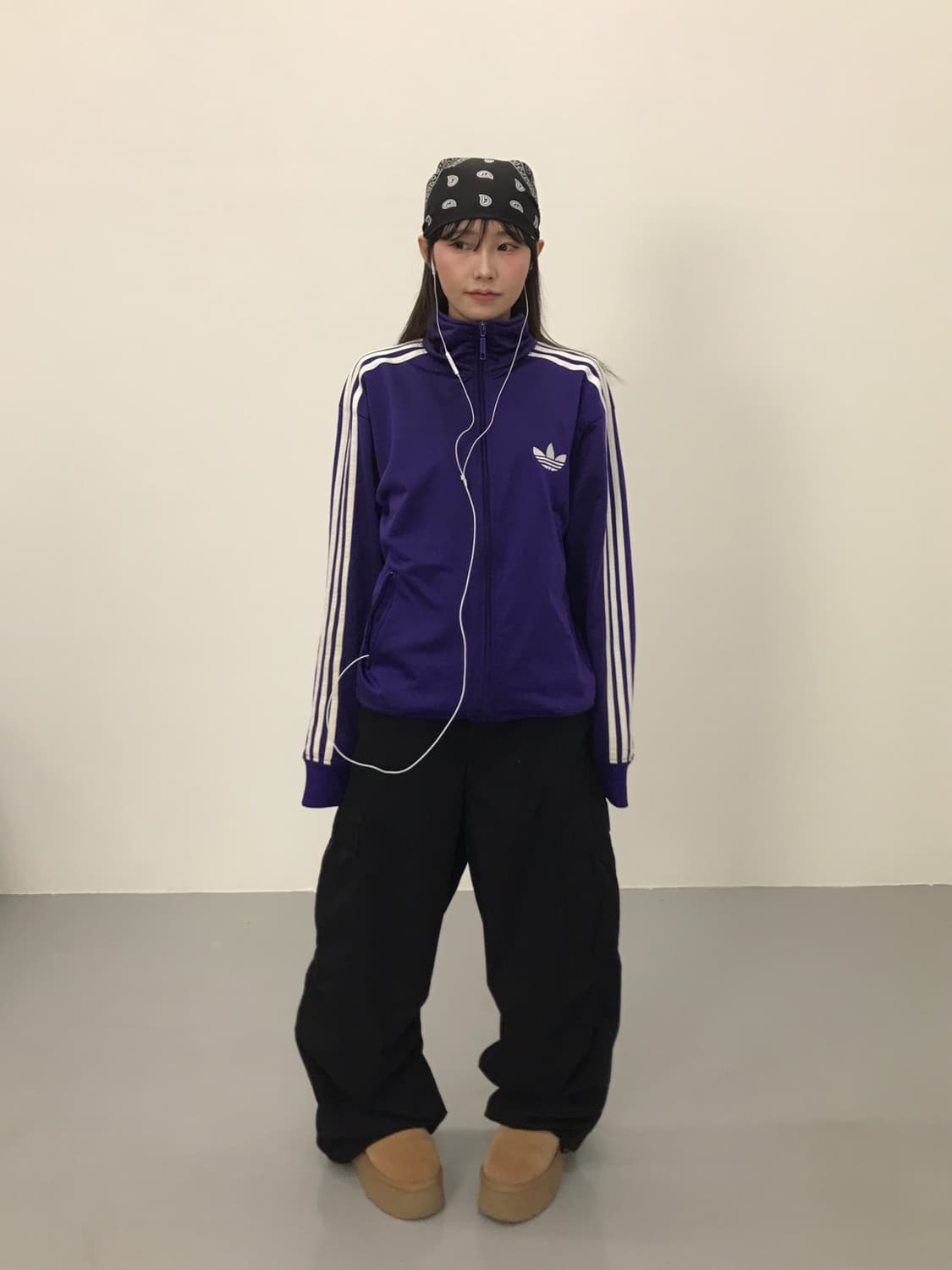  아디다스 퍼플 파이어버드 져지 상품이미지1