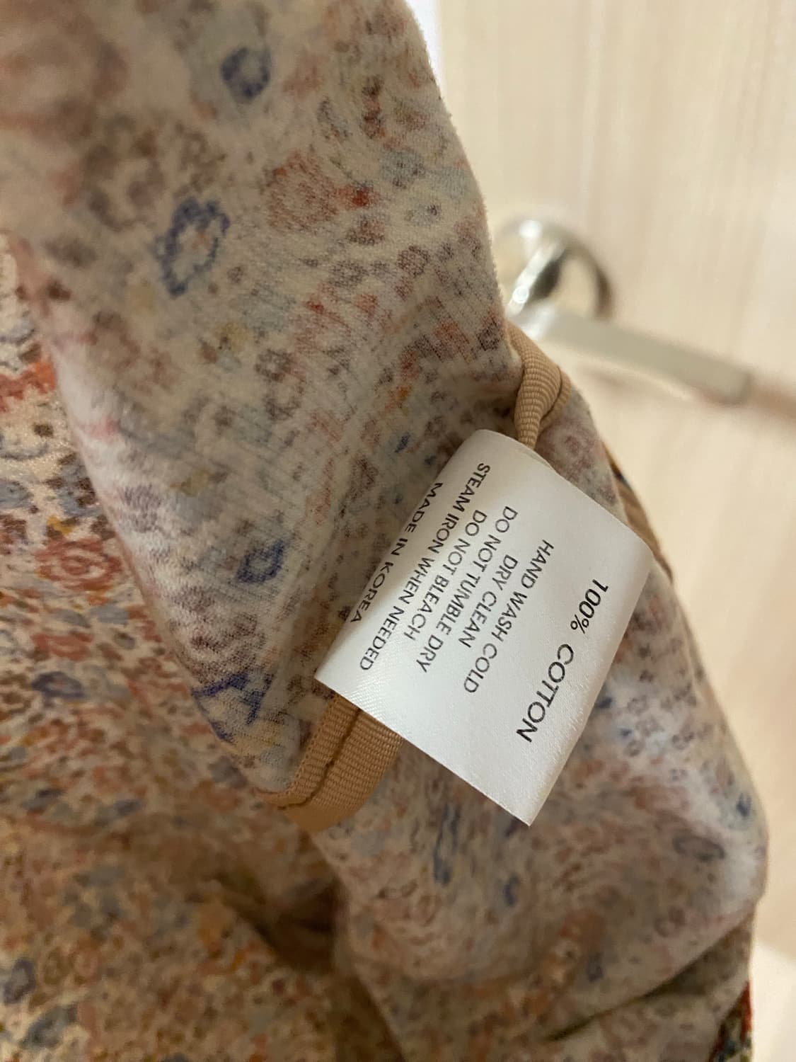 Emis 플라워 코듀로이 에코백 상품이미지6