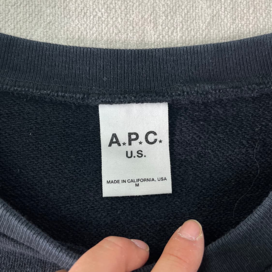 95 APC 아페쎄 US그래픽 맨투맨 상품이미지3