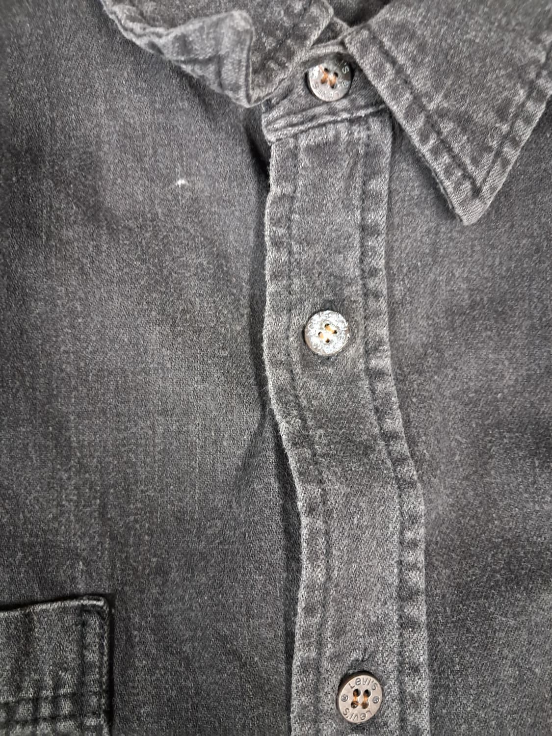 리바이스 블랙데님셔츠 상품이미지3