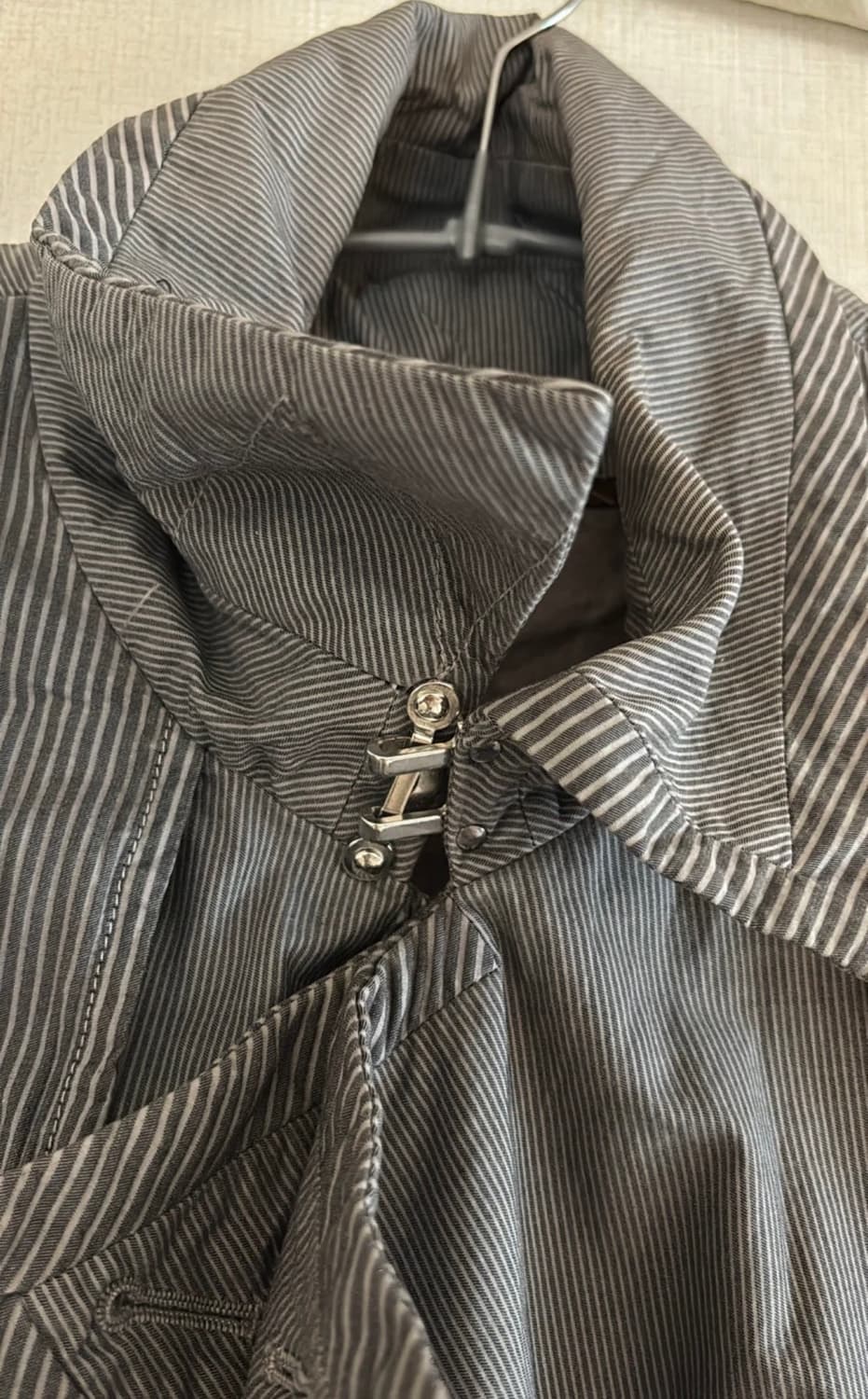 알렉산더 맥퀸 스트라이프 피코트 46 상품이미지5