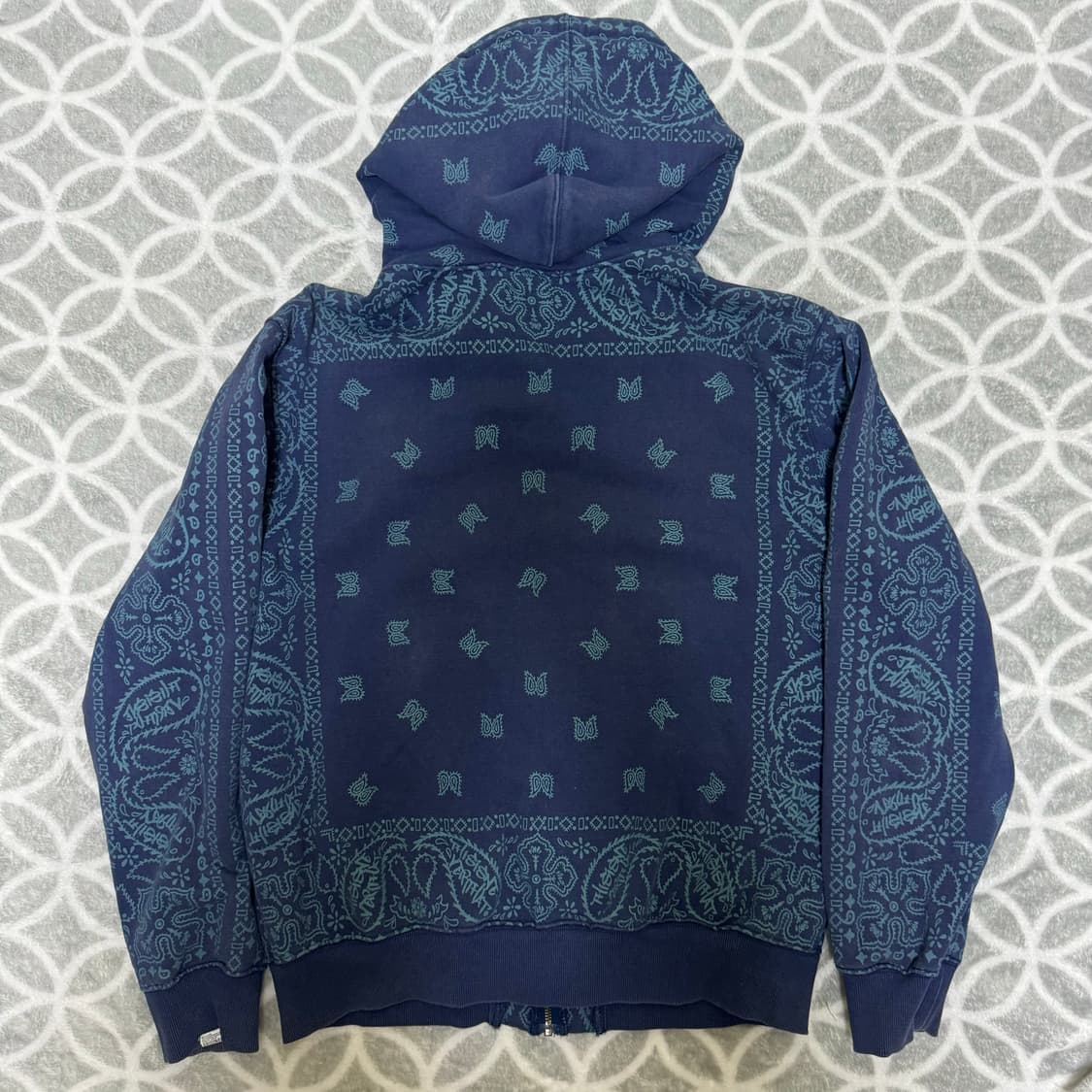 디스이즈네버댓 반다나 후드집업 네이비 m 상품이미지2