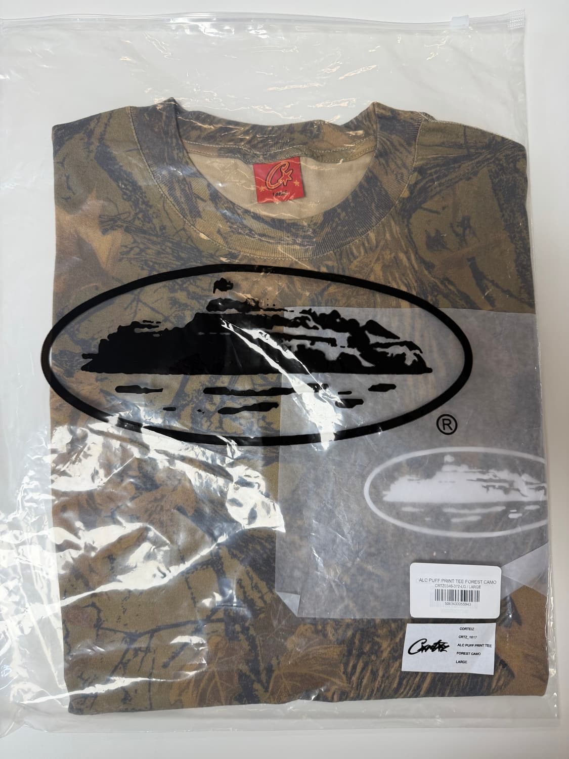 코르테이즈 corteiz 카모 forest camo puff 티셔츠 상품이미지4