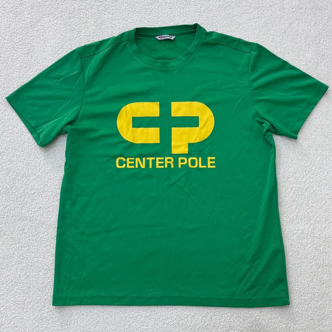 110 센터폴 빅로고 반팔 티셔츠 0312E 상품이미지1