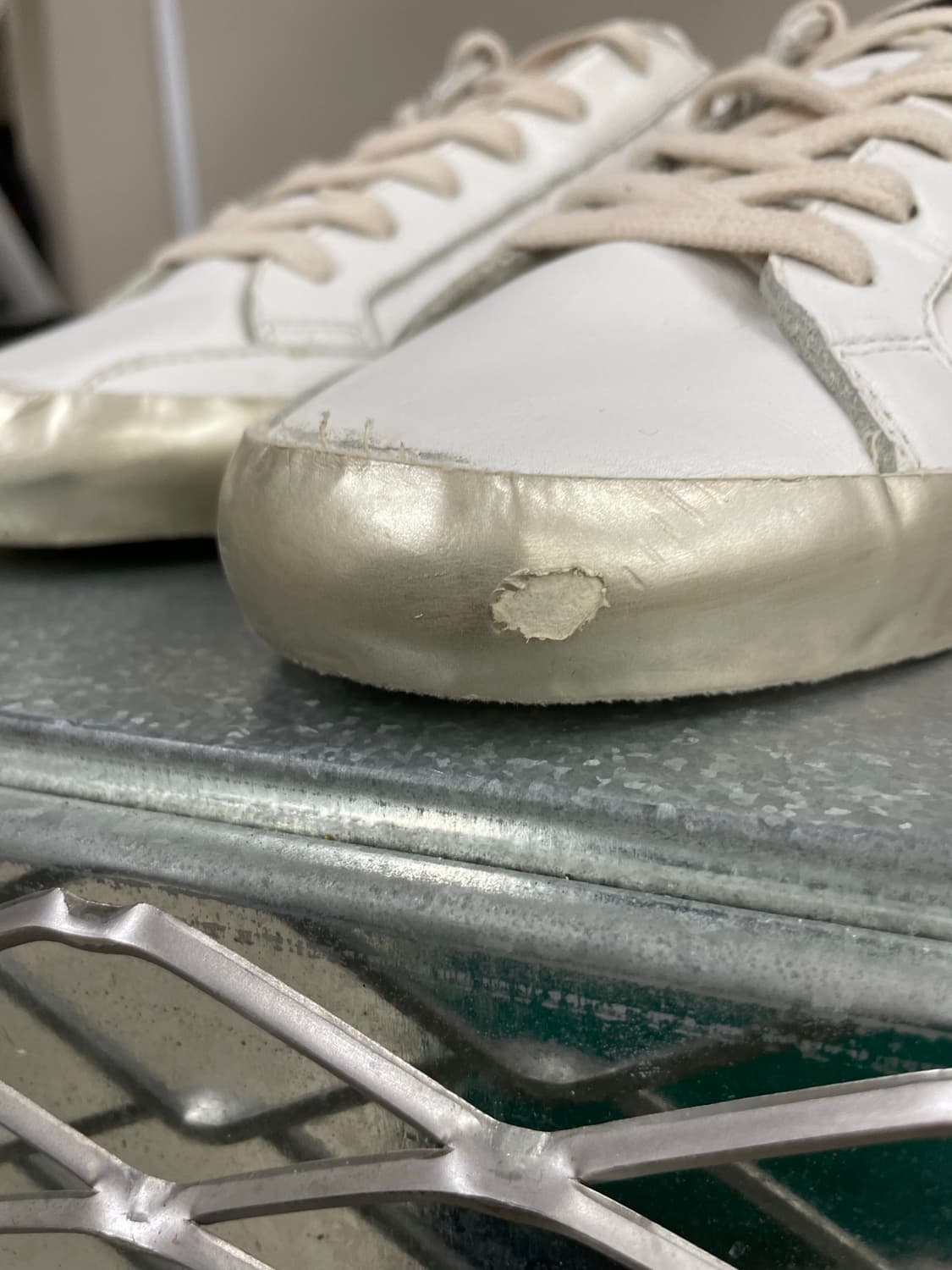 골든구스 슈퍼스타 골드 탭 스니커즈 39 상품이미지8