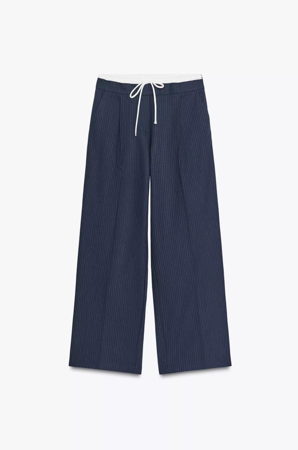 자라 더블 웨이스트 와이드 팬츠 M 상품이미지1