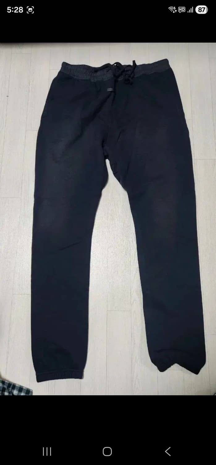 피어오브갓 7th 스웻팬츠 조거 빈티지블랙 xl 상품이미지1