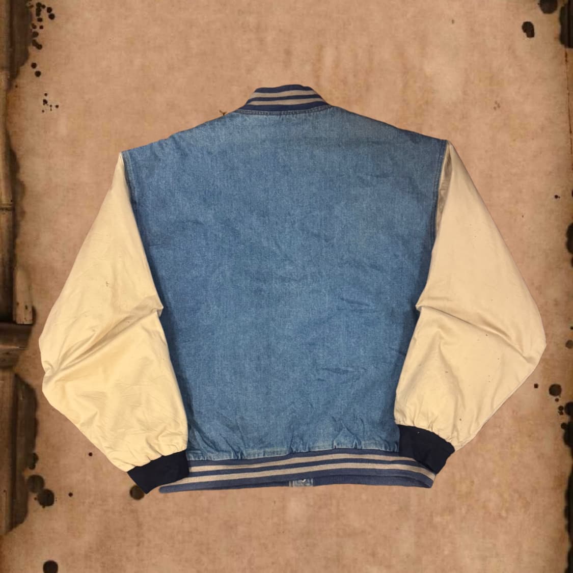 Vtg 90’s 데님 바시티자켓 상품이미지4