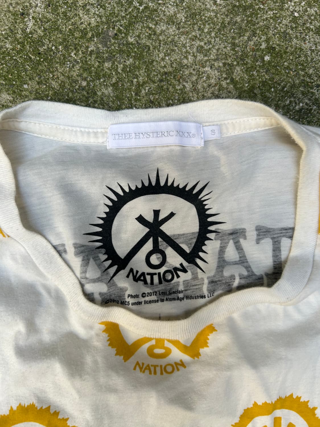 *rare* 히스테릭글래머 XXX 락 프린팅 티셔츠 상품이미지3