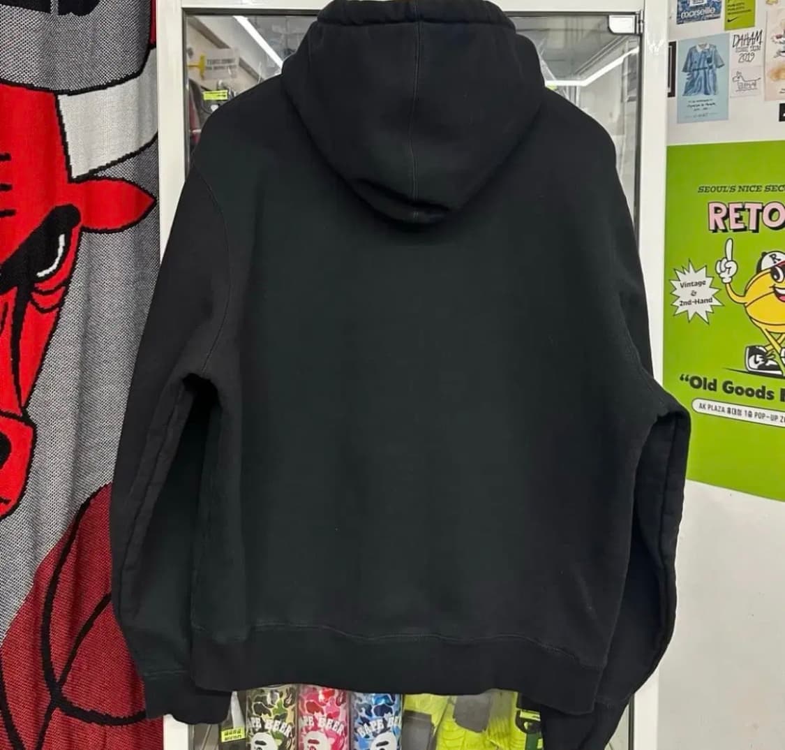 스투시 정품 라이언 자수로고 후드티 L 상품이미지3