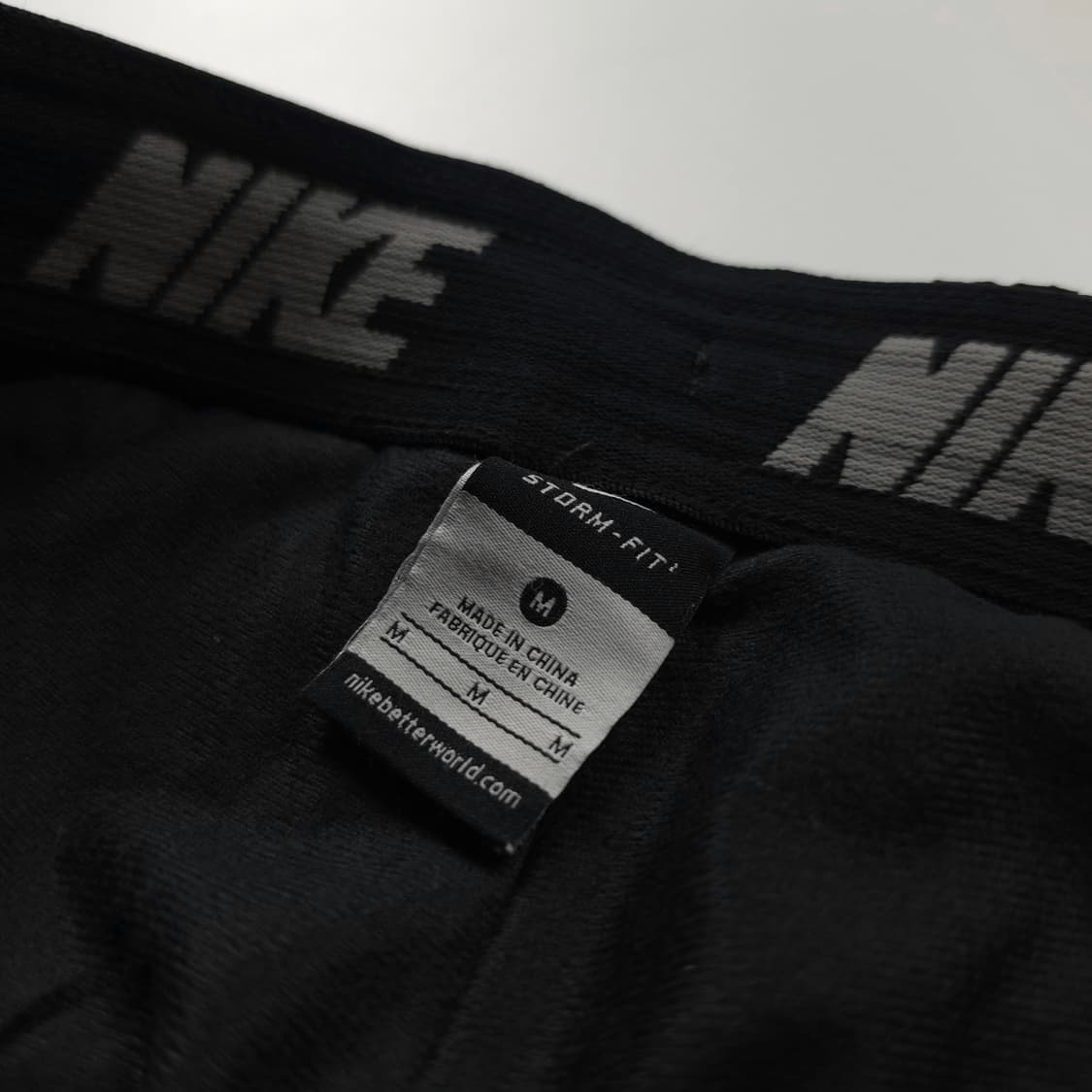 나이키 스톰핏 스우시 로고 블랙 우븐 트랙팬츠 (M) 상품이미지6
