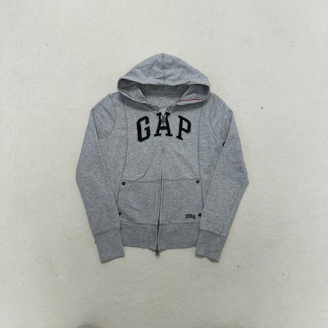 Gap 2way gray hood zip-up 상품이미지6