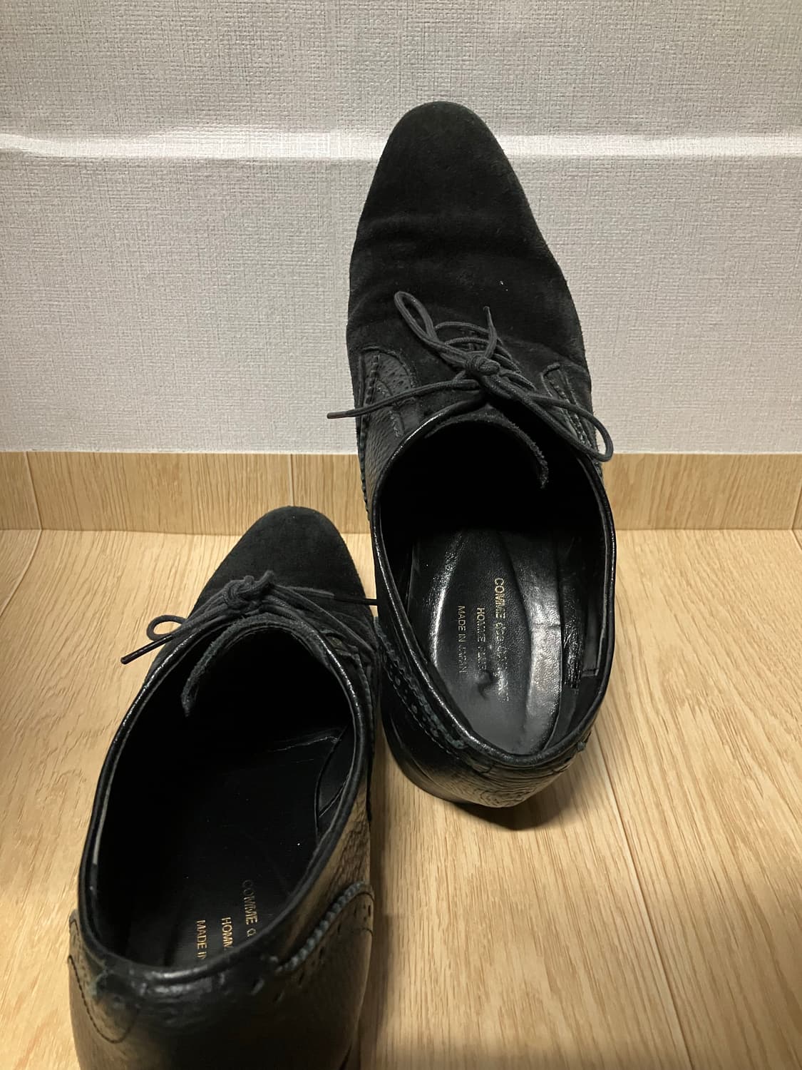 Comme des garcons homme plus 믹스 더비슈즈 상품이미지4