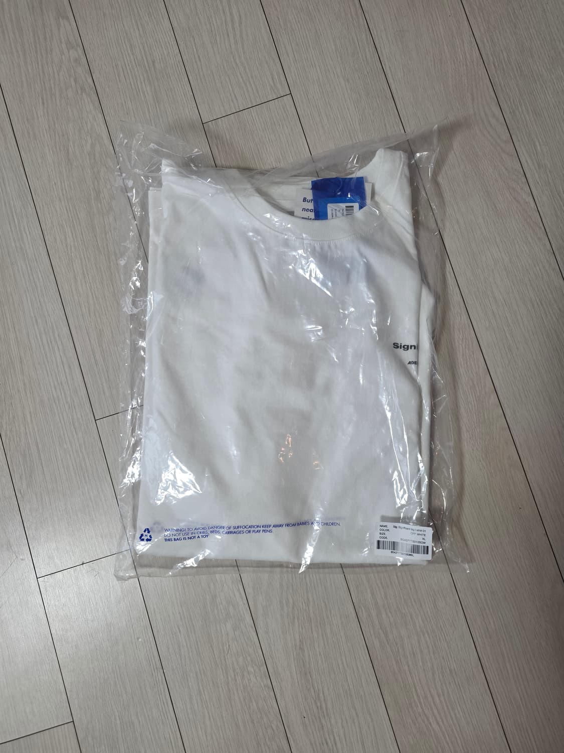 아더에러 시그니피컨트 01 태그티셔츠 xl  상품이미지3